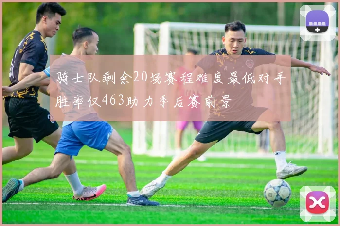 骑士队剩余20场赛程难度最低对手胜率仅463助力季后赛前景